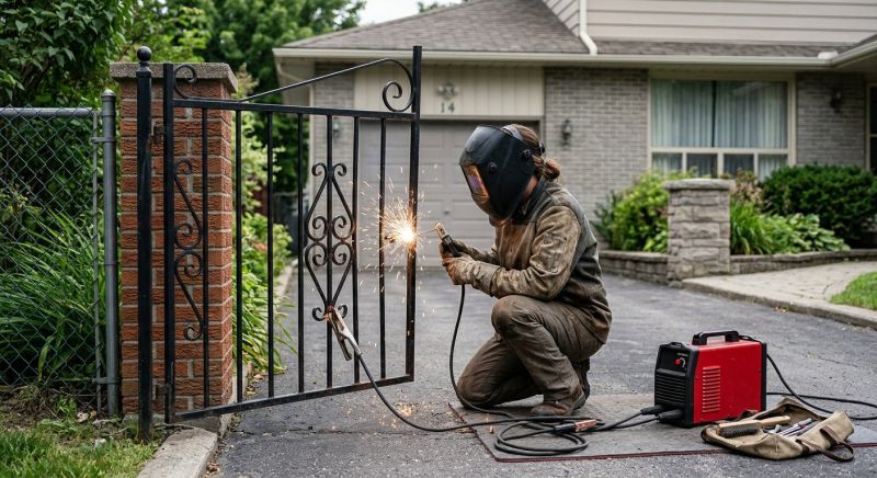 Metal Gate Welding