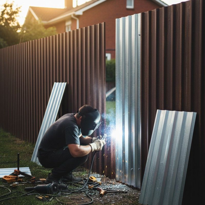 Metal Gate Welding